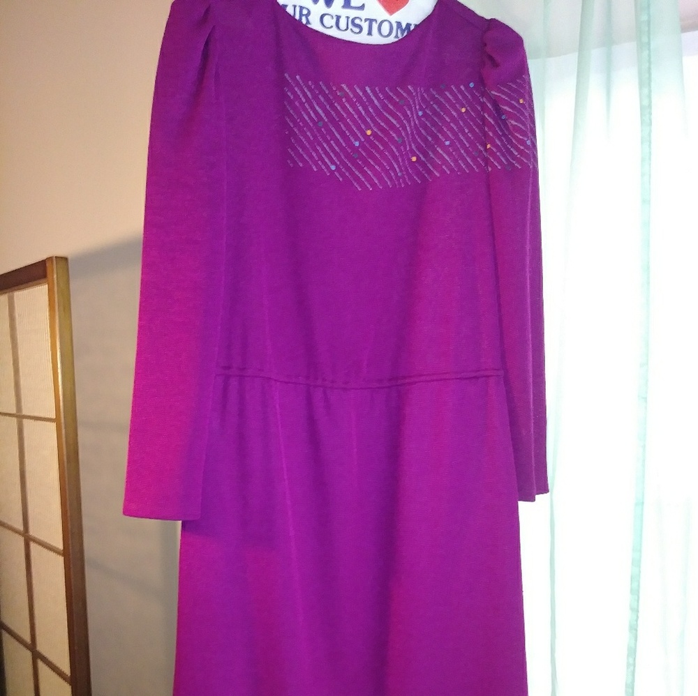 Light weight sweater dress